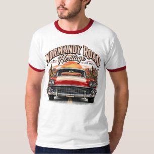 Camiseta masculina Rin de Normandy Road Heritage V