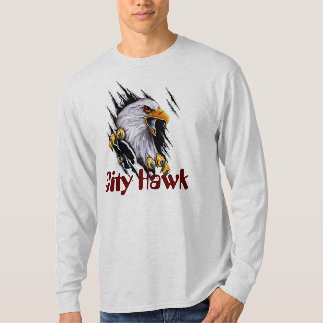 Camiseta masculina Saqr Al-Madina, diseño elegante (Anverso)