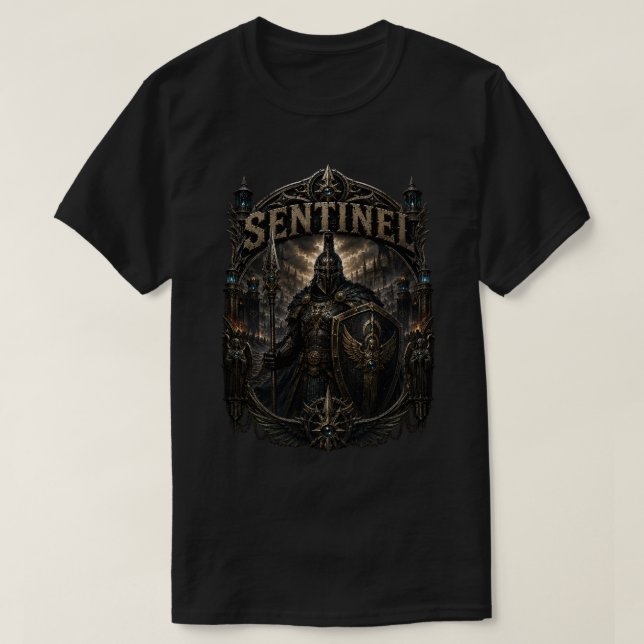 Camiseta masculina Sentinel Elite Edition (Diseño del anverso)