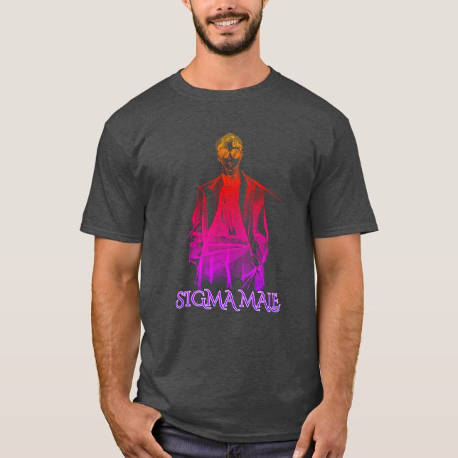 Camiseta masculina Sigma (Anverso)