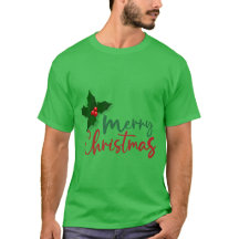 Camiseta masculina temática para navidades