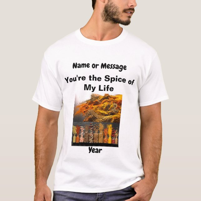 Camiseta masculina: "Tu pieles mi vida (Personaliz (Anverso)
