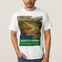 Camiseta Masculina Value Via Pantanal Jacaré