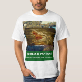  Camiseta Masculina Value Via Pantanal Jacaré