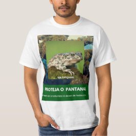 Camiseta Masculina Value Via Pantanal Sapo