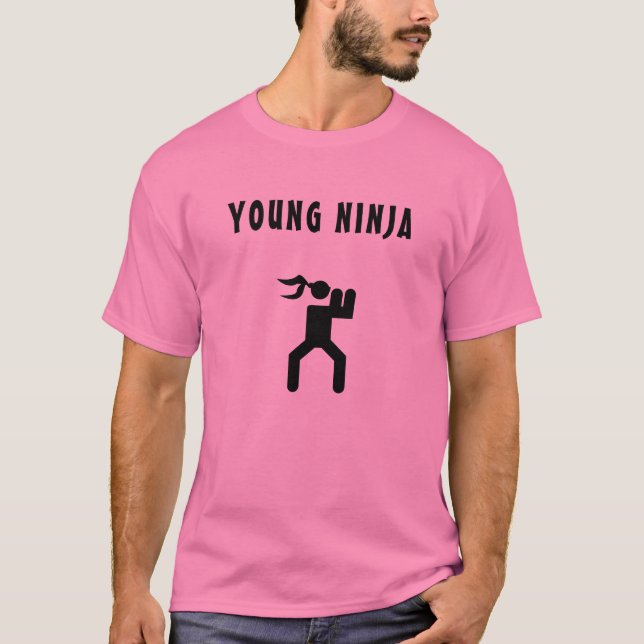 Camiseta masculina | Young Ninja (Anverso)