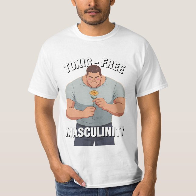 Camiseta Masculinidad Frágil Masculinidad sin tóxicos (Anverso)