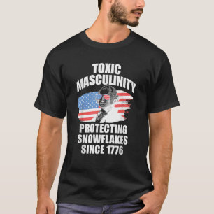 Camiseta Masculinidad tóxica republicana Bandera estadounid