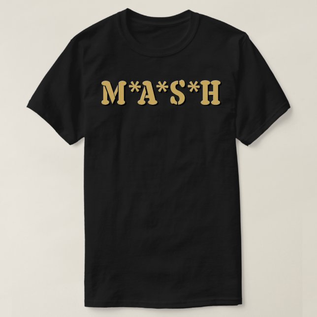 CAMISETA MASH (Diseño del anverso)