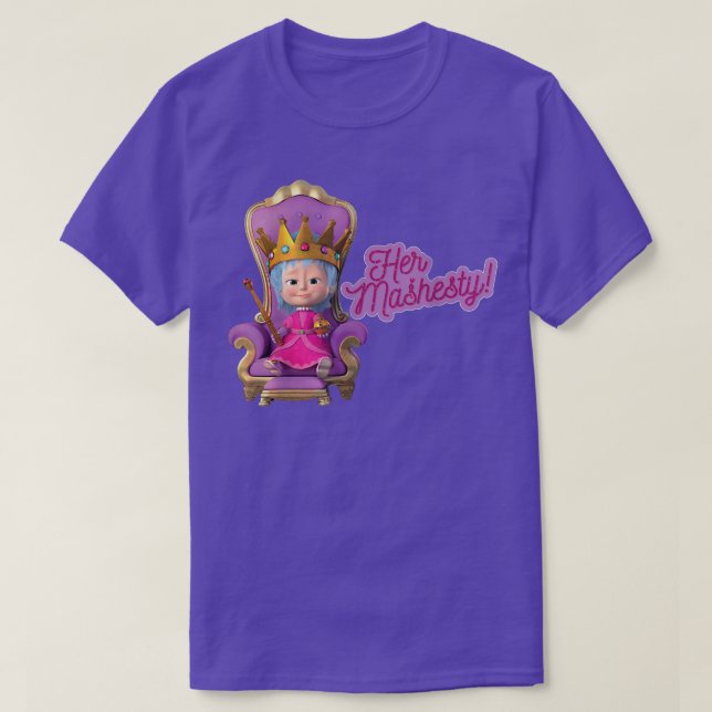 Camiseta Masha and the Bear  (Diseño del anverso)