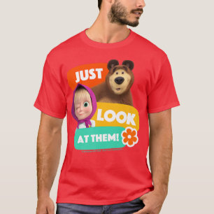 Camiseta Masha y el oso