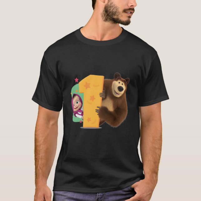 Camiseta Masha Y El Oso (Anverso)