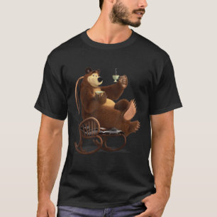 Camiseta Masha y el oso a las cinco