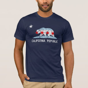 Camiseta Mashup de bandera de trasplante de la República de