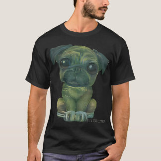 Camiseta Mashup de perro Pug y Claude Monet #3 - Arte Origi