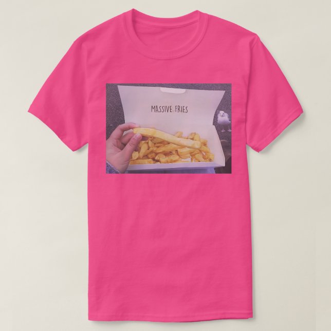 Camiseta Masiva de Fries (Diseño del anverso)