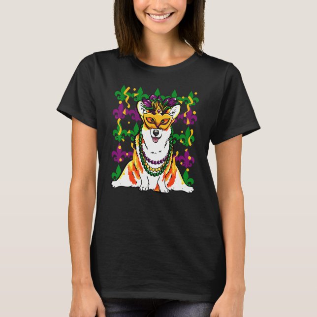 Camiseta Mask Corgi (Anverso)