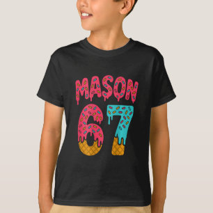 Camiseta Mason 67 Helado Meme Divertido Seis Siete (en Ck) 