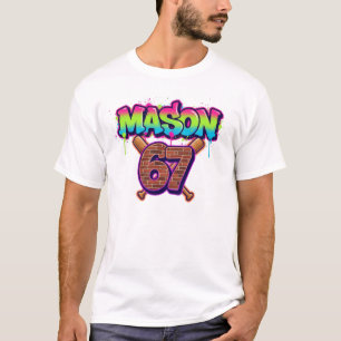 Camiseta Mason 67 Ice Cream Meme Funny Six Seven