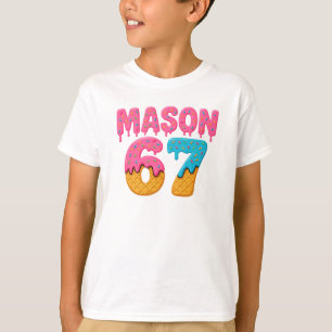 Camiseta Mason 67 Ice Cream Meme Gracioso Seis masones de h