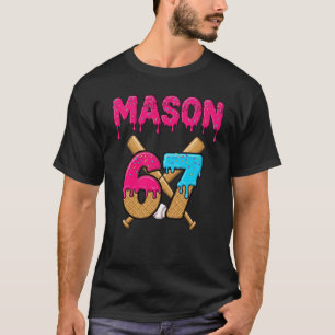 Camiseta Mason 67 Ice Cream Meme Gracioso Seis masones de h