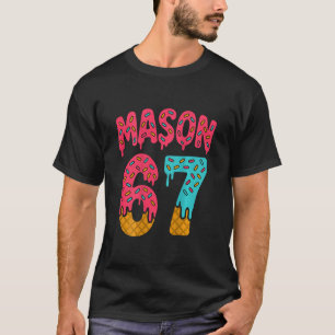 Camiseta Mason 67 Meme De Helado Divertido Seis Siete (en C