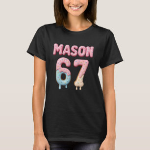 Camiseta Mason 6 7 Seis Siete Divertido Meme Chiste de Inte