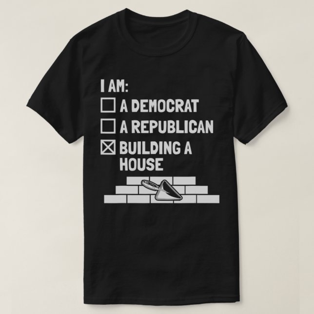 Camiseta Mason Bricklayer Mason Bricklay Building A H (Diseño del anverso)