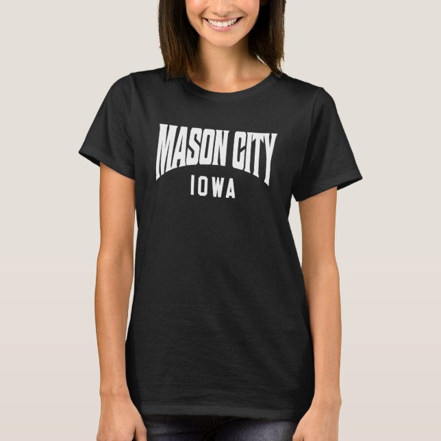 Camiseta Mason City Iowa (Anverso)