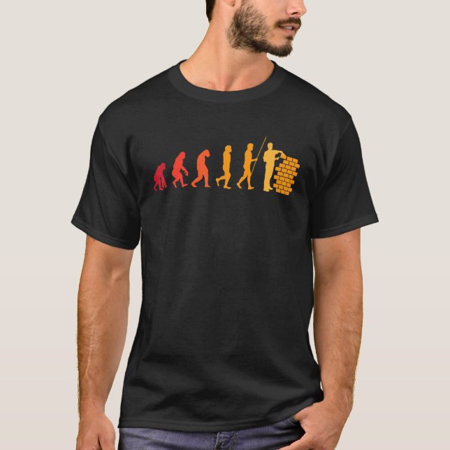 Camiseta Mason Evolution Wall Builder (Anverso)
