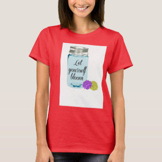 Camiseta Mason jar Bloom Shirt