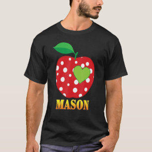 Camiseta Mason Love School De Vuelta A La Escuela De Niños