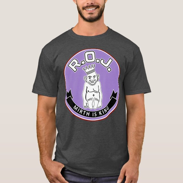 Camiseta Mason Mirth, la Real Orden de los Jesters (Anverso)