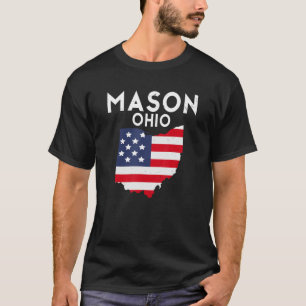 Camiseta Mason Ohio EE. UU. Estado América Viajar Ohioan