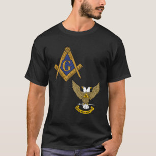 Camiseta Mason Scottish Rite Long Sleeve Shirt Masonic 32Nd