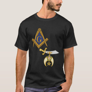 Camiseta Mason Shriner Split Masonic Shrine Noble