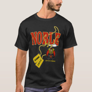 Camiseta Masones de la etiqueta de perro de 1893 para hombr