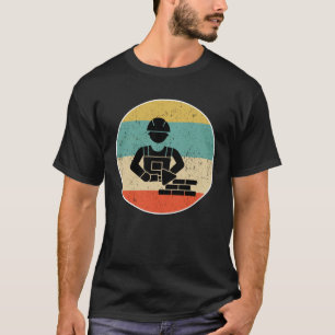 Camiseta Masones para los ladrillos masculinos