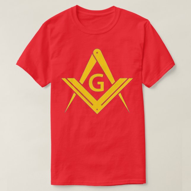Camiseta Masonic Enterce Square Compass Freemaso (Diseño del anverso)