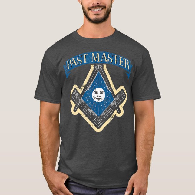 Camiseta Masonic Past Master  Freemason Past Master Gift (Anverso)