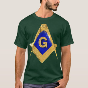 Camiseta Masonic Shirt Square Compass Freemason Lodge