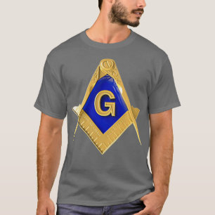 Camiseta Masonic Shirt Square Compass Freemason Lodge