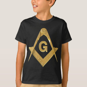 Camiseta Masonic Square & Compass Freemason Lodge Emblem