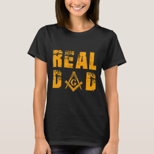Camiseta Masons Real Dad Masonic Mason Independencia del Pa