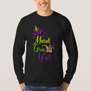 Camiseta Masquerada Es su Carnaval de Mardi Gras Yall Desfi