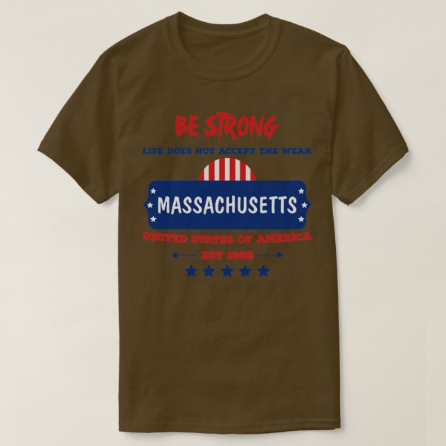 Camiseta massachusetts10 (Diseño del anverso)