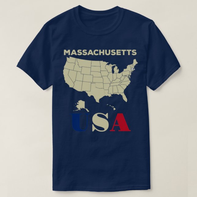 Camiseta Massachusetts5 (Diseño del anverso)