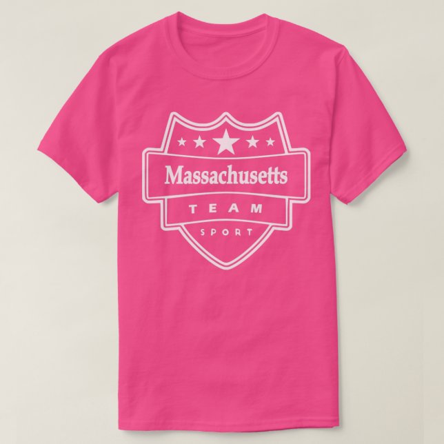 CAMISETA MASSACHUSETTS9 (Diseño del anverso)