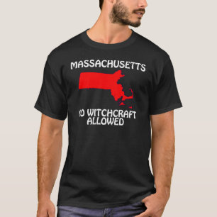 Camiseta Massachusetts - No se permite la brujería