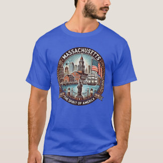 Camiseta Massachusetts que encarna el espíritu de América